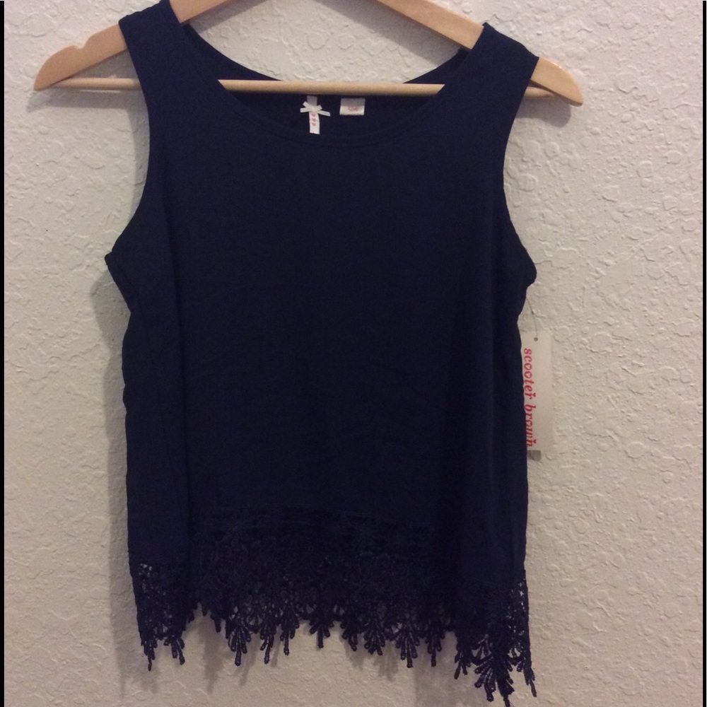 NWT Crochet Tank